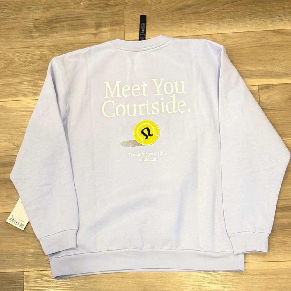 lululemon athletica Men's Light Purple Crewneck Sweater